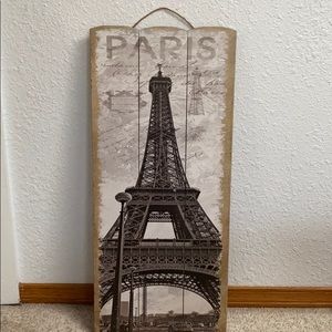 Paris Eiffel Tower wall decor